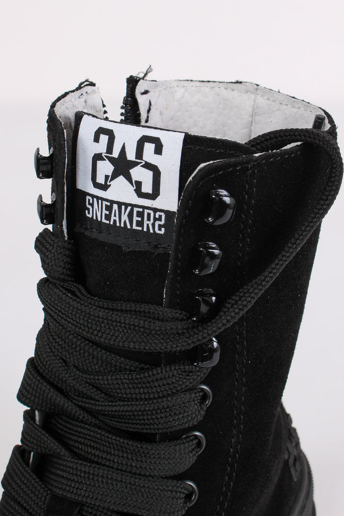 Stivale Tip Star High Block Nero-8