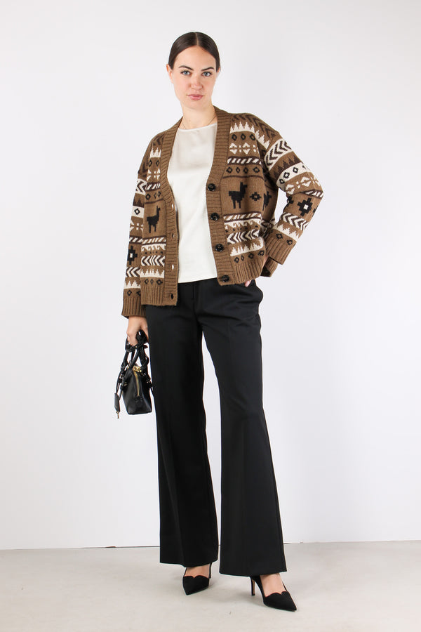 Petra Pantalone Gabrdina Nero