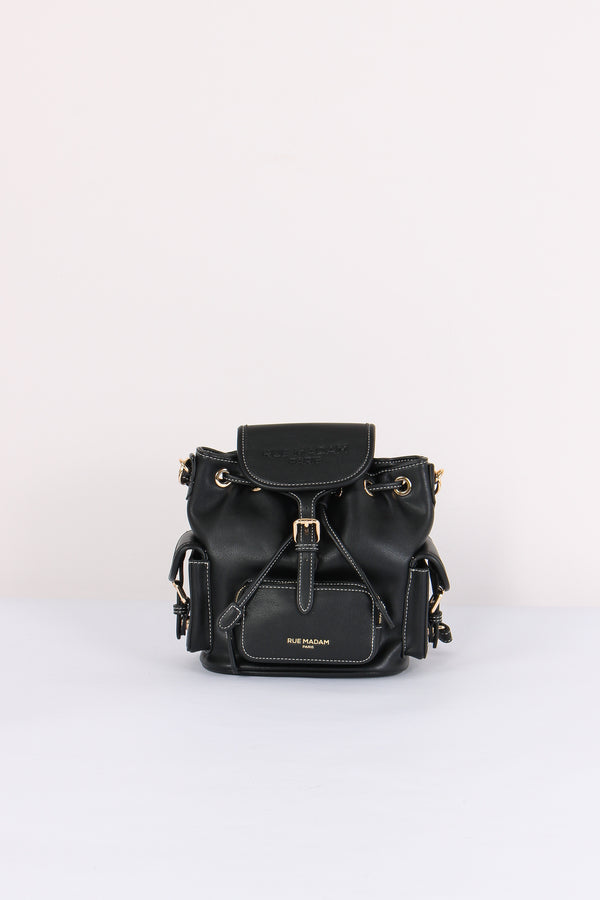 Zaino Logo Multi Tasche Black