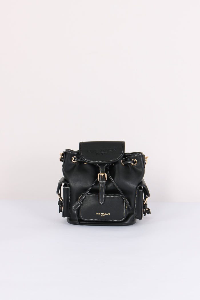 Zaino Logo Multi Tasche Black