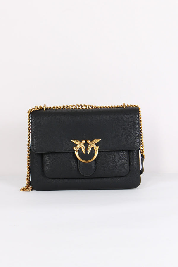 Tracolla Love One Soft Bottola Nero/gold