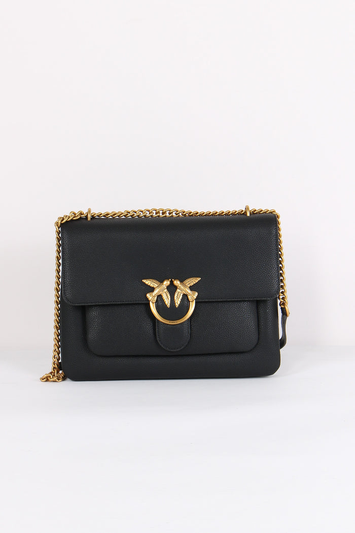 Tracolla Love One Soft Bottola Nero/gold