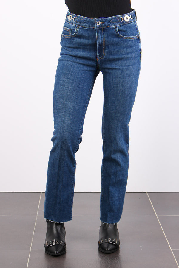 Jeans Princess Catena Passanti Denim Dark Blue-2