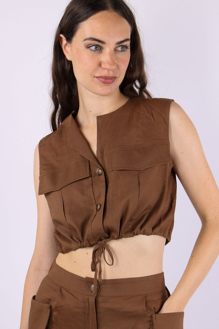 Camicia Smanicata Tasconi Tabacco-8