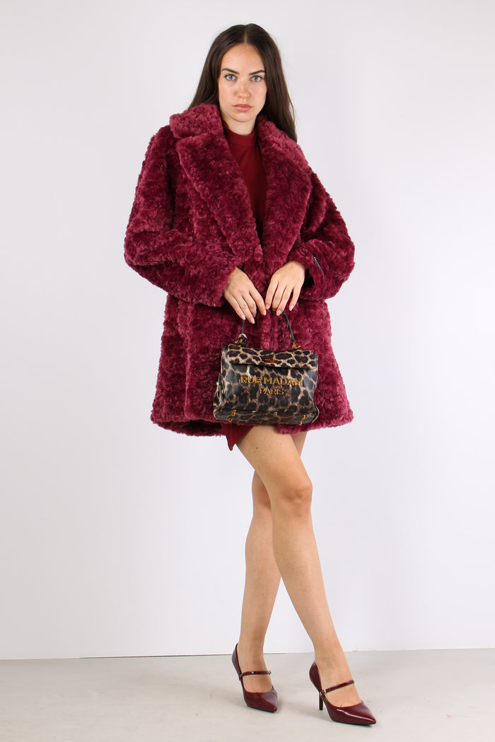 Giubbotto Lungo Revers Atstrak Sugar Plum-8