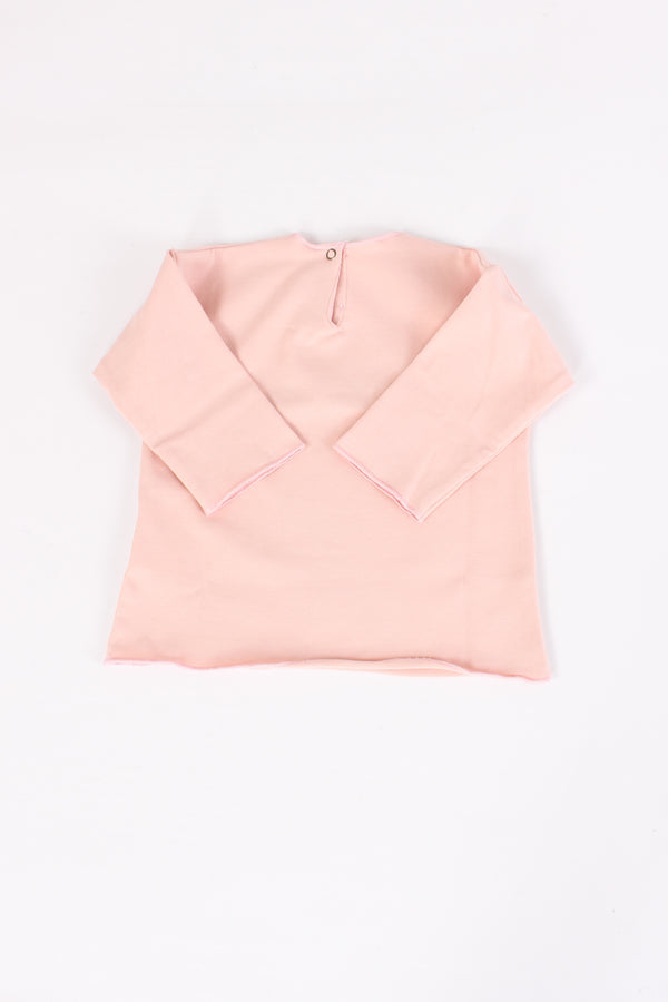 Maglia Ricamo Little Star Rosa-2