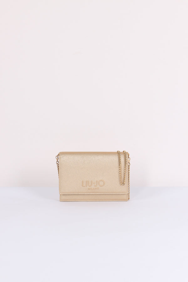 Busta Piatta Tracolla Light Gold