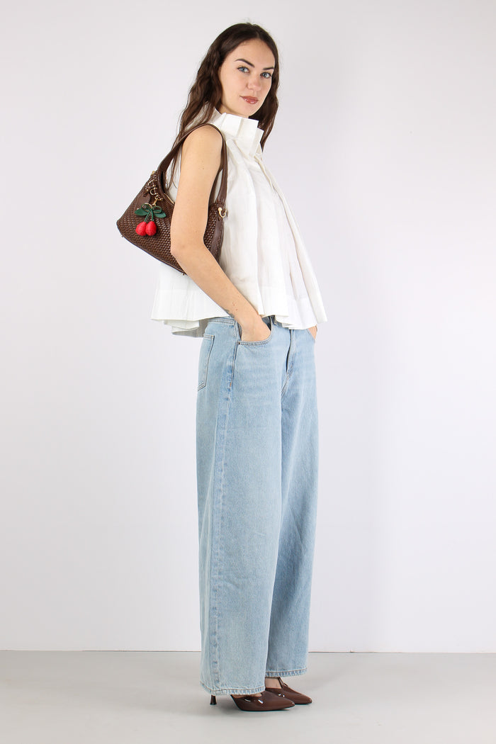 Top Scollo Omerale Bianco-7