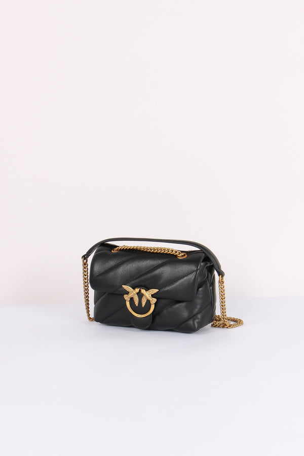 Tracolla Mini Love Puff Nero-2