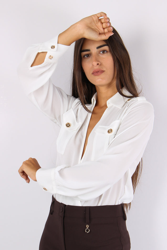 Facilis Camicia Body Taschine Milk-2