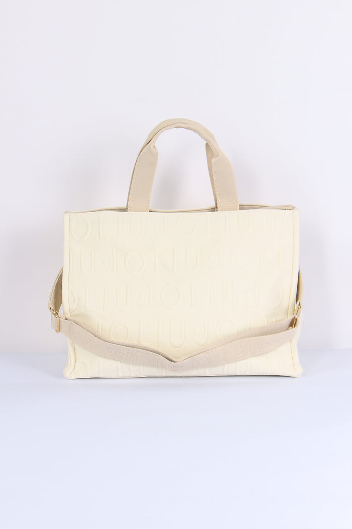 Shopping Logo Bubble White Cream-4