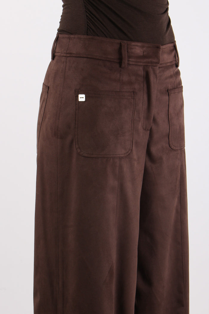 Pantalone Dritto Dainetto Potting Soil-8