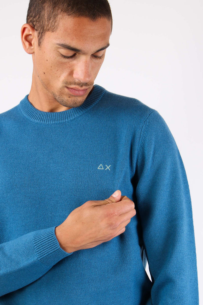 Girocollo Lana Cashmere Avio-7