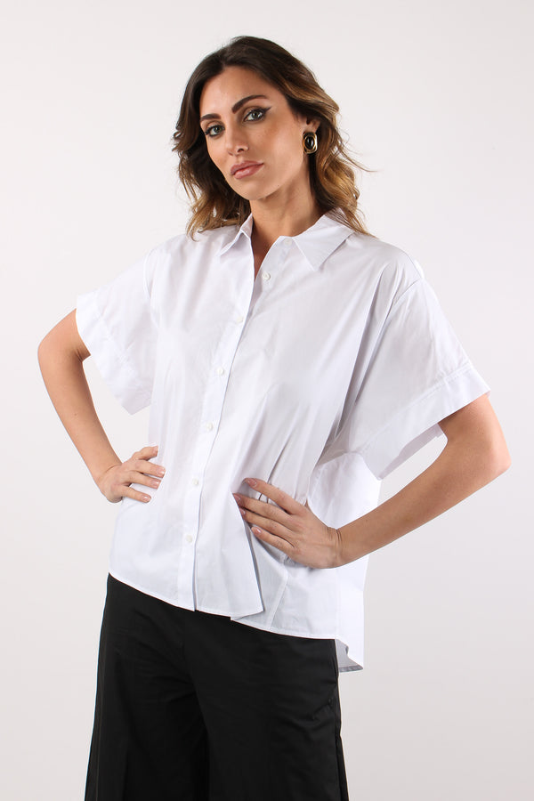 Camicia Over M/m Bianco Ottico-2