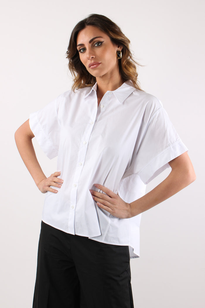 Camicia Over M/m Bianco Ottico-2