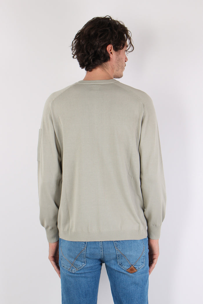 Maglia Girocollo Cotone Lente Dove-4