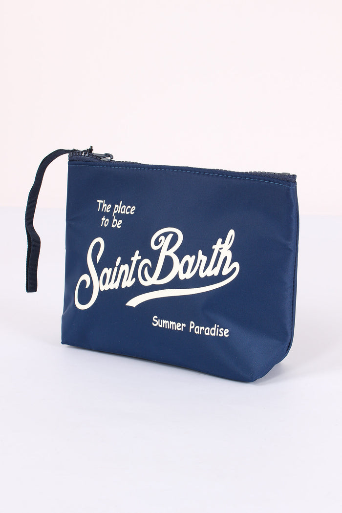 Aline Pochette Nylon Blue Navy-4