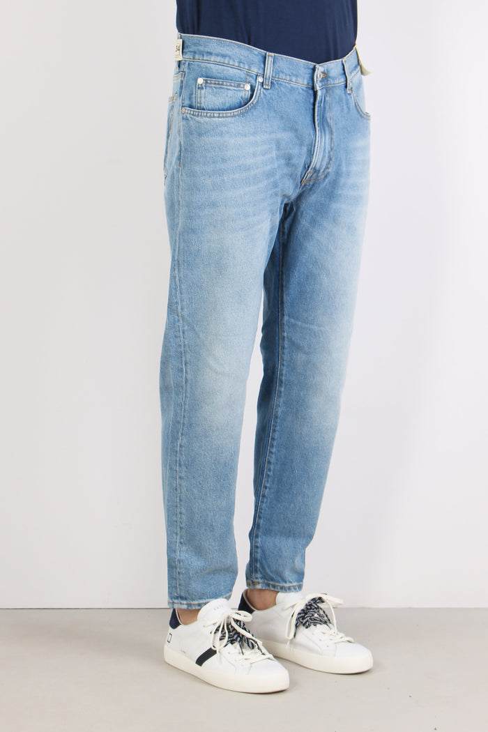 Denim Tapered Relaxed Denim Medio-7