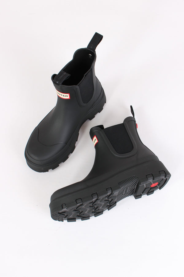 Elastic Chelsea Boot Black-2