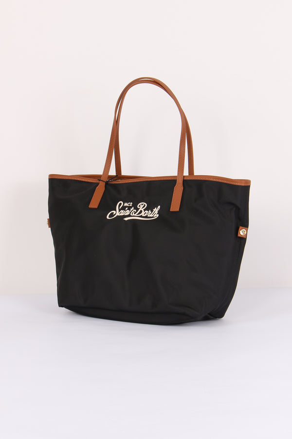 City Bag Nylon Nero-2