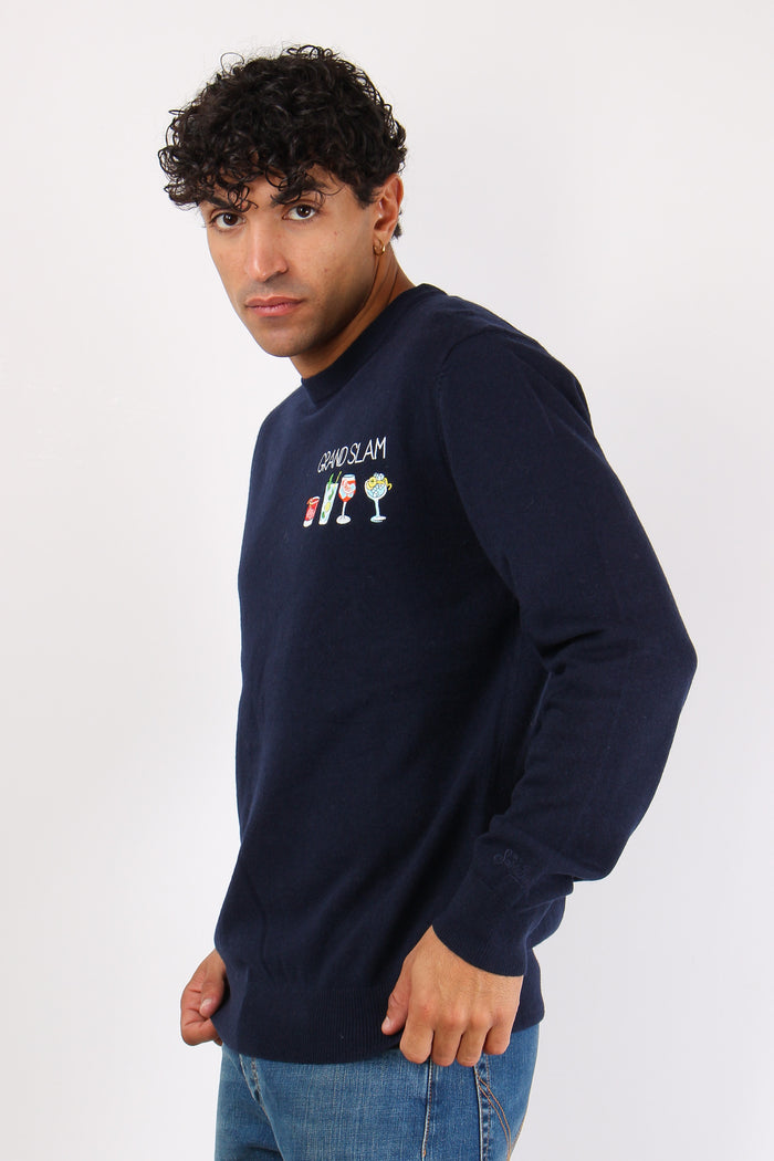 Girocollo Grand Slam Blu-6