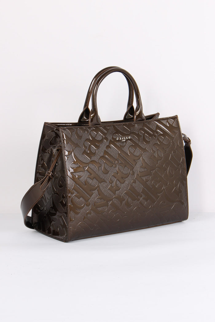 Shopping Rigida Vernice Moro-6