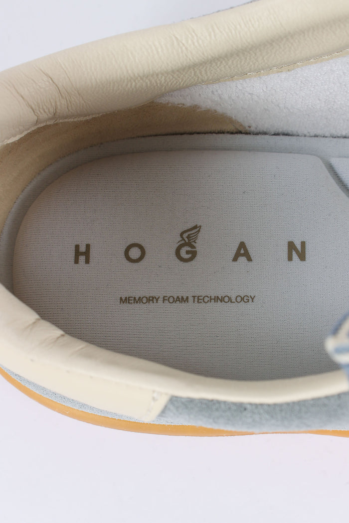 Sneaker Cool Camoscio Azzurro-8