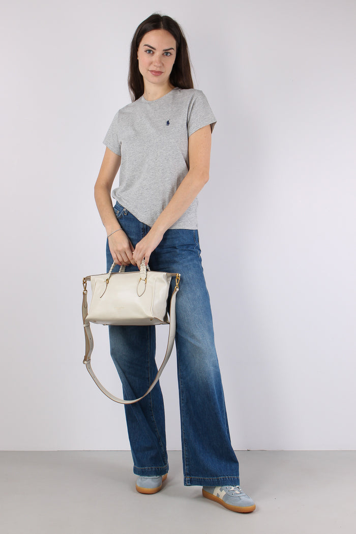 T-shirt Manica Corta Basica Cobblestone Heather