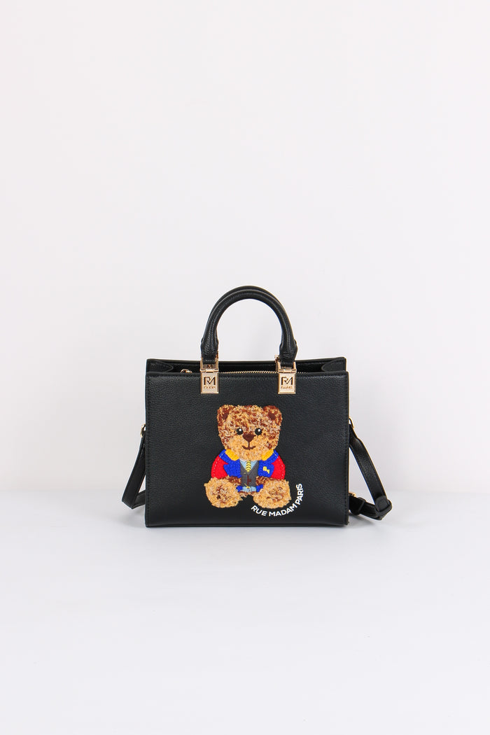 Mini Shopping Orsetto Black