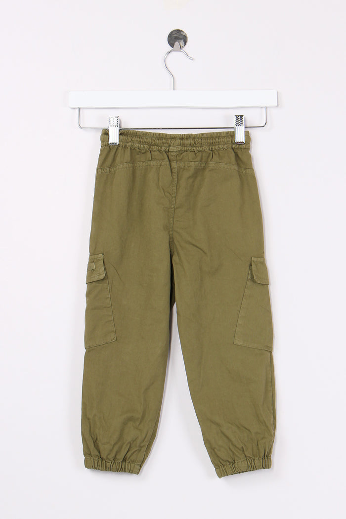 Pantalone Cargo Kaki-2