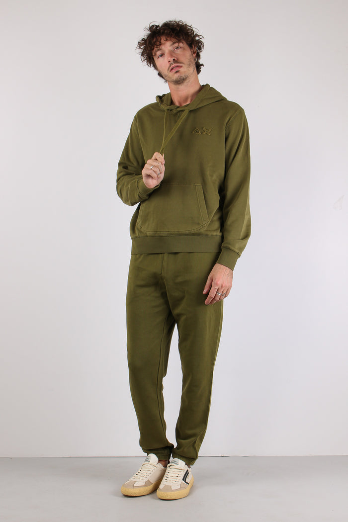 Felpa Cappuccio Delavee Militare