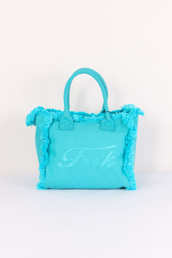 Shopping Canvas Logo Azzurro