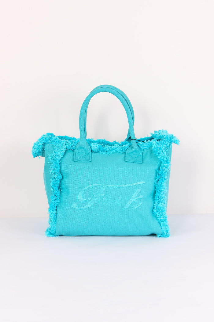 Shopping Canvas Logo Azzurro