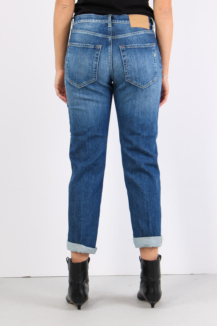 Icon Denim Gamba Dritta Denim Medio-4