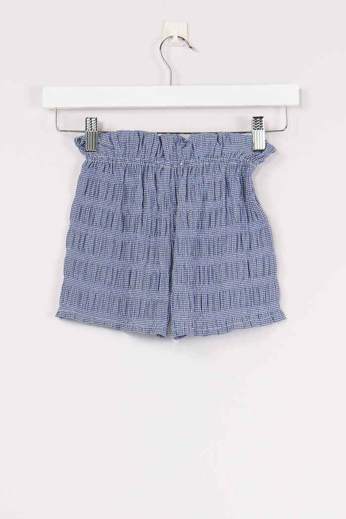 Short Mini Vichy Blu/bianco-2