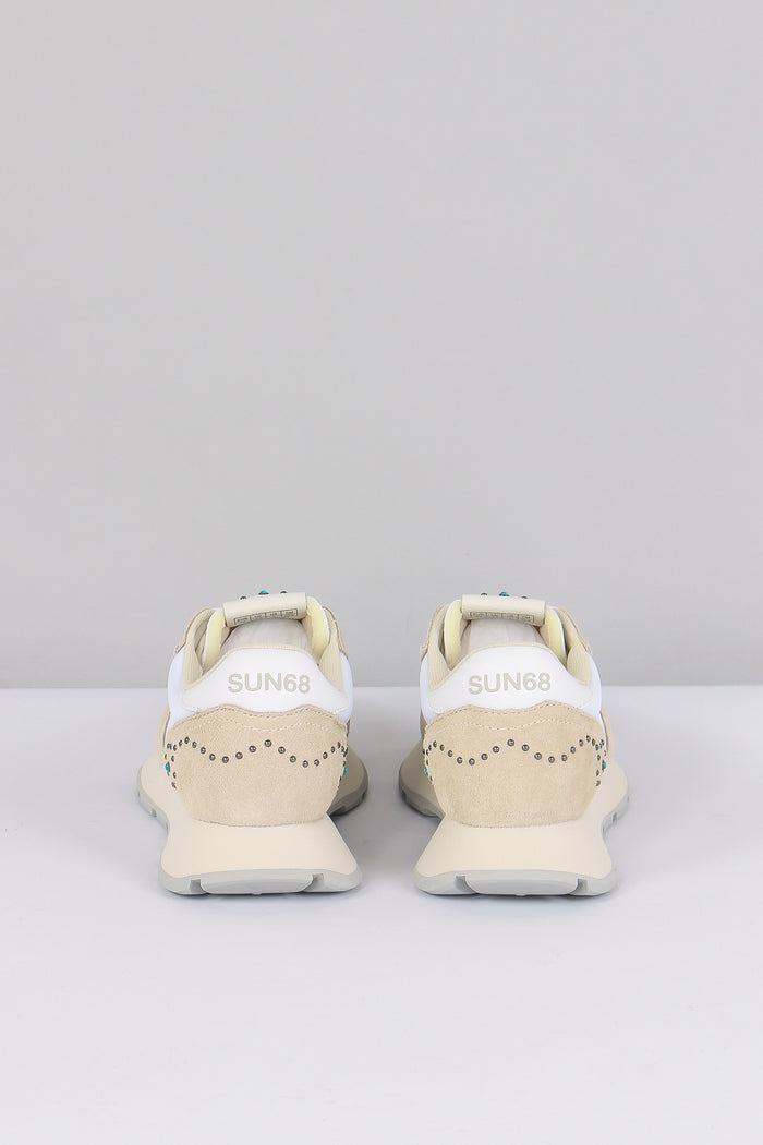 Sneakers Ally Studs Bianco-4