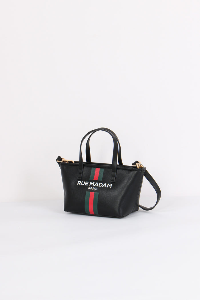 Mini Shopping Banda Monogram Black-2