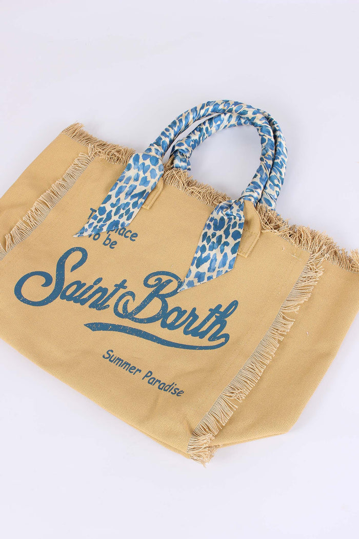 Vanity Foulard Beige/blu-3
