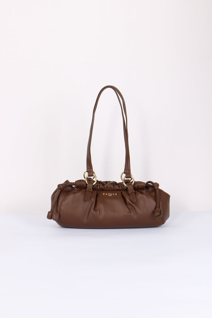 Borsa Verticale Arriccio Moka