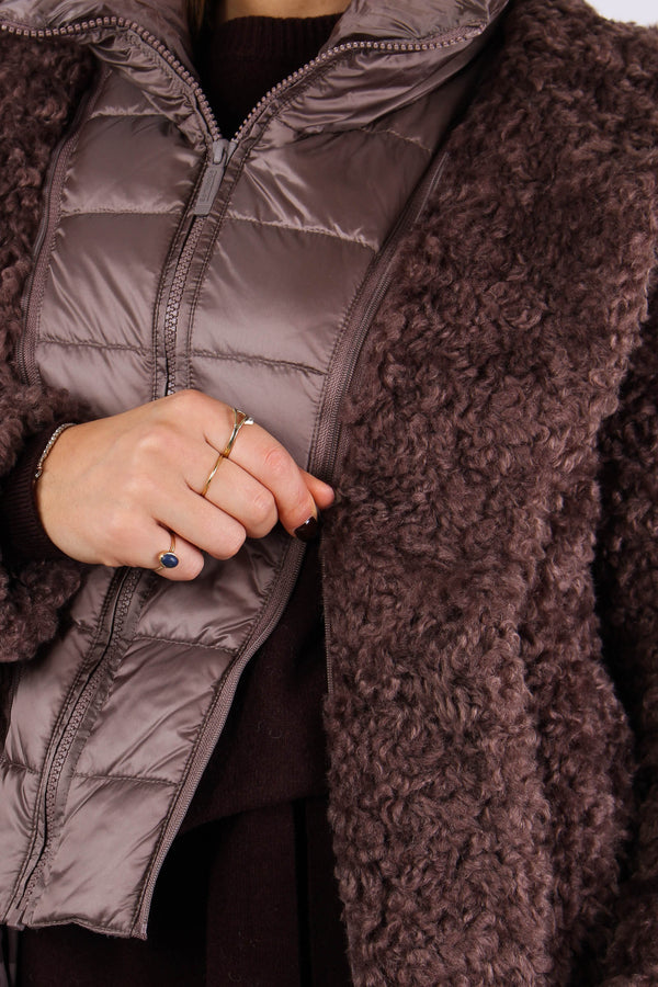 Teddy Lunghezza Media Cappucci Urban Bronze-2