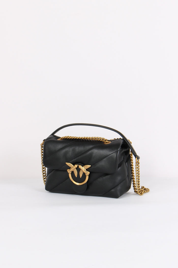 Tracollina Love Puff Nappa Nero/gold-2