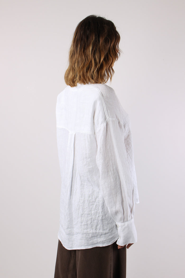 Camicia Lino Coreana Naturale-6