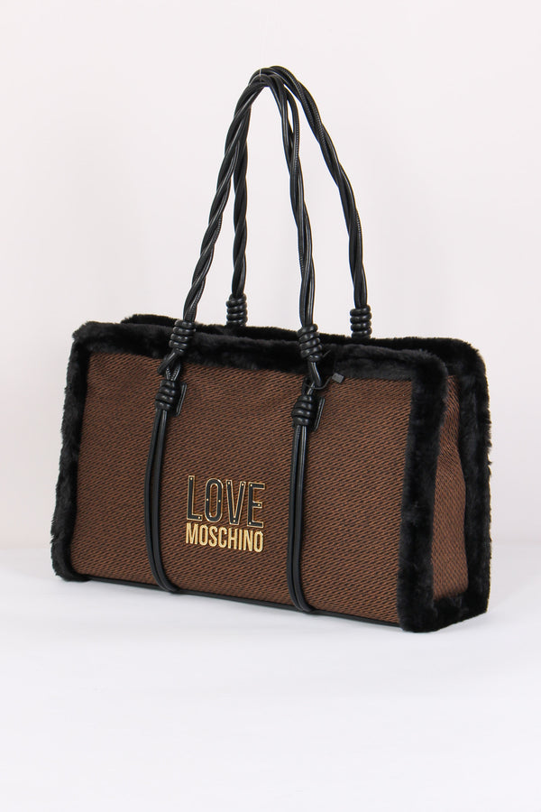 Shopping Ecopelliccia Nero-2