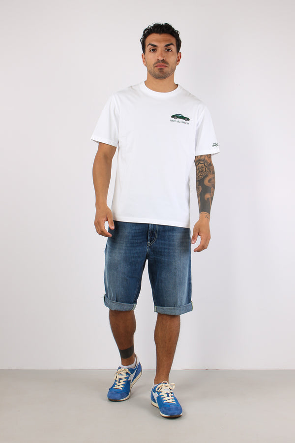 T-shirt Scritta Ricami Carriera-2