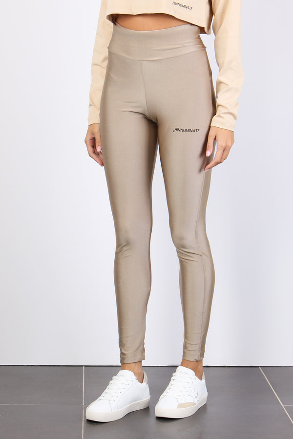 Leggings Lycra Tortora-2