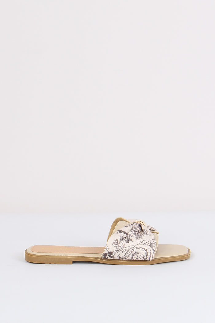 Ciabatta Fiocco Beige