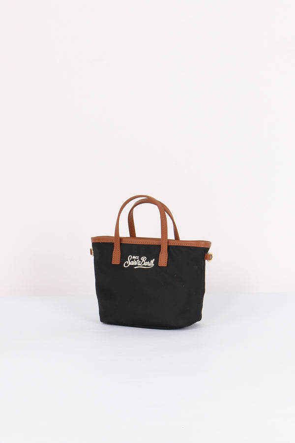 City Bag Mini Nylon Nero-2