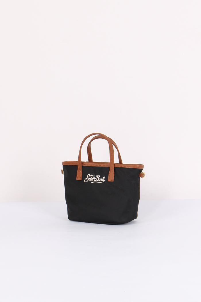 City Bag Mini Nylon Nero-2
