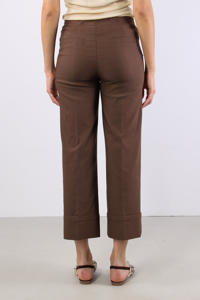 Pantalone Cropped Bengalina Moro-4