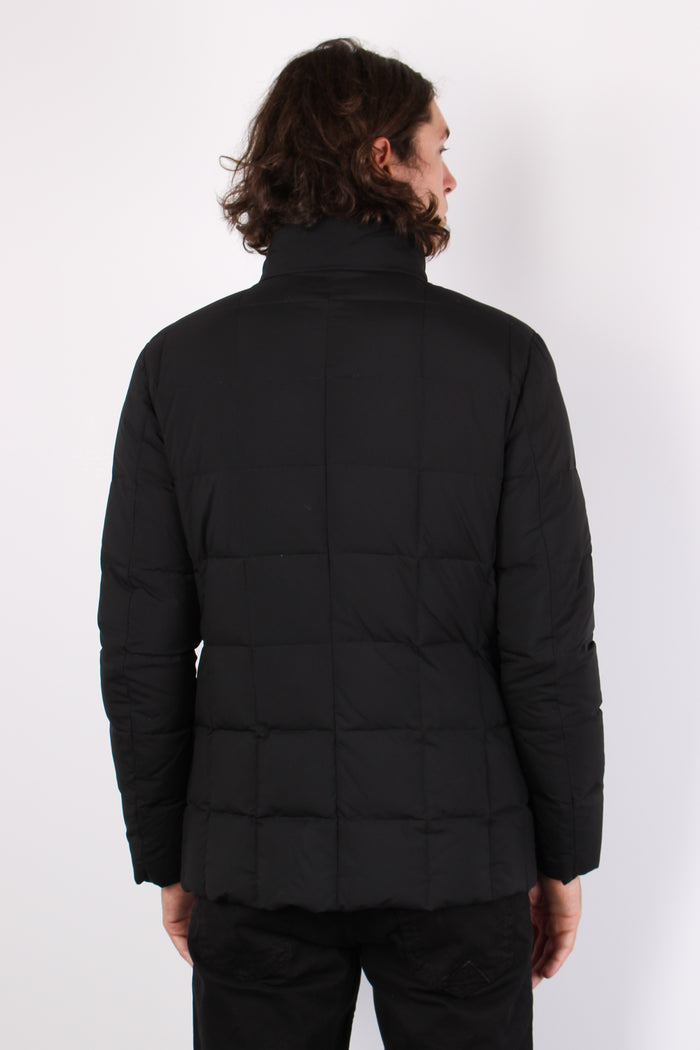 Down Jacket Microfibra Nero-3